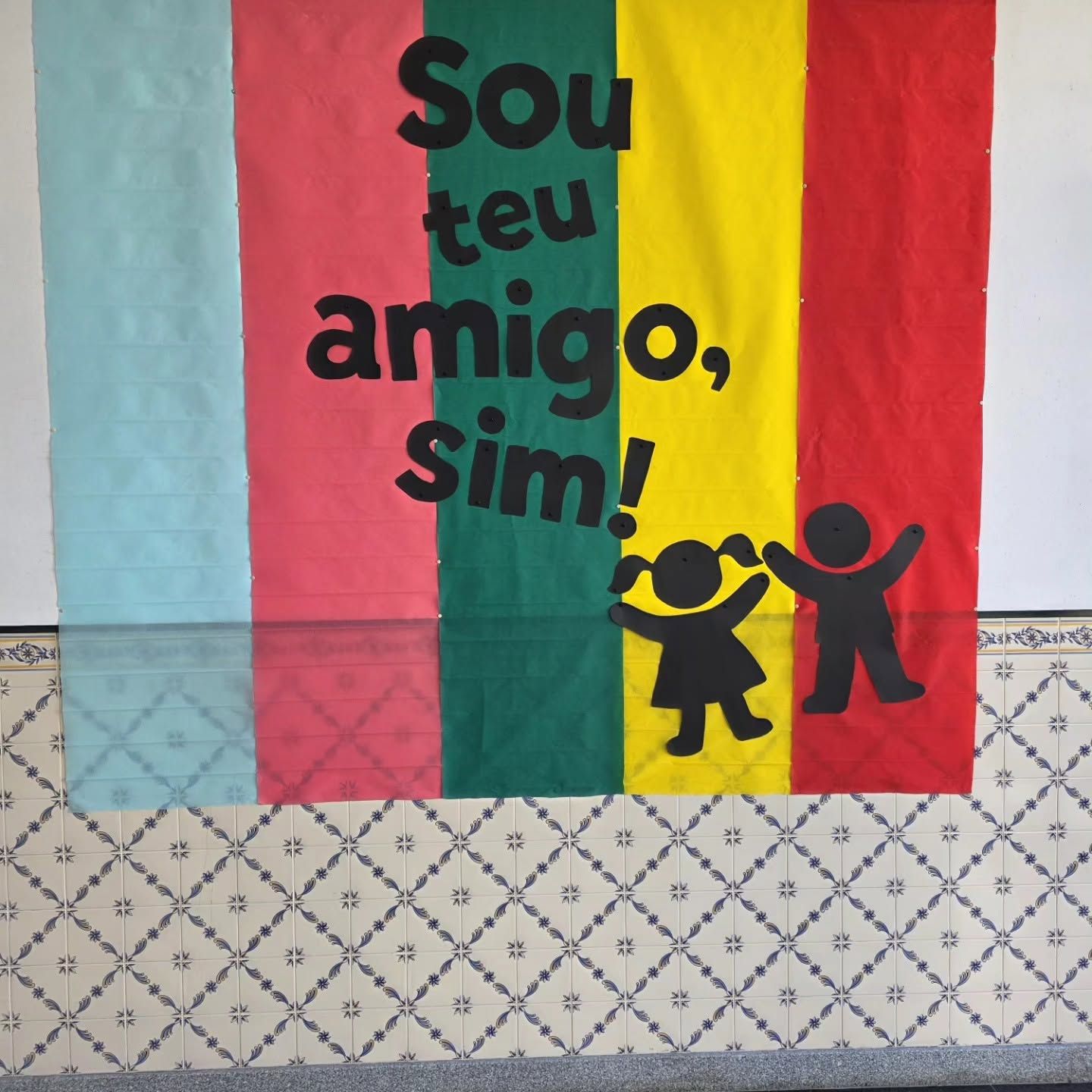Sessão de acolhimento aos alunos do 1º ano